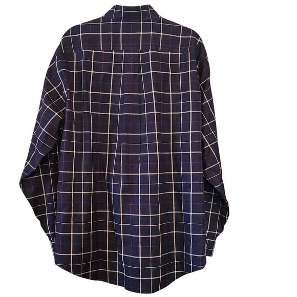 Brooks Brothers Supima Cotton Plaid Button-down Shirt, non-iron size Large - Picture 3 of 8